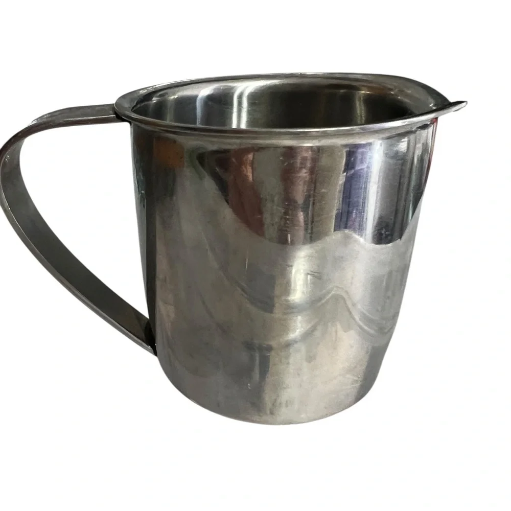 Vintage Oneida Sambonet Silver Plated Open Creamer 18-8 Heavily Patina Some Wear